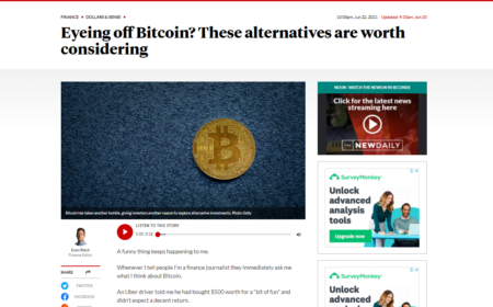 Eyeing off Bitcoin? These alternatives are worth considering – The New Daily