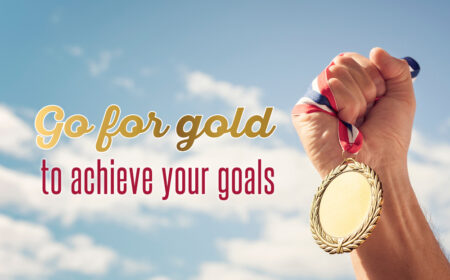 Going For Gold To Achieve Your Goals